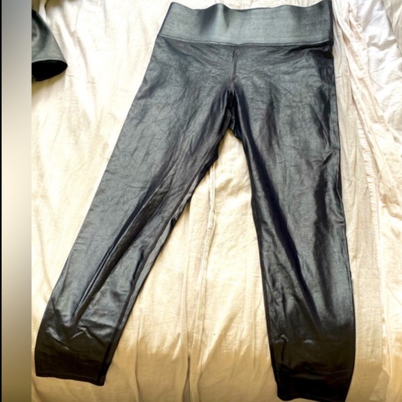 Carbon38 - high rise 7/8 leggings in Takara Shine Black sz XL - Picture 4 of 4